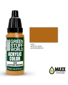 Акрилова фарба Green Stuff World Acrylic Paint: Leather Brown (17ml)