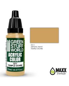 Акрилова фарба Green Stuff World Acrylic Paint: Temple Ochre (17ml)