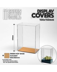 Кейс для демонстрації мініатюри Green Stuff World: Acrylic Display Case 100x150mm