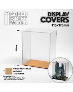 Кейс для демонстрації мініатюри Green Stuff World: Acrylic Display Case 115x175mm