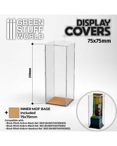 Кейс для демонстрації мініатюри Green Stuff World: Acrylic Display Case 75x75mm