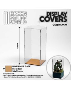 Кейс для демонстрації мініатюри Green Stuff World: Acrylic Display Case 95x95mm