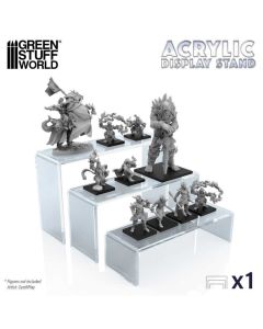 Набір стендів фдля демонстрації мініатюр Green Stuff World: Acrylic Display Stand