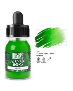 Акрилове чорнило Green Stuff World Acrylic Inks: Opaque Ink: Green (30ml)