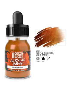 Акрилове чорнило Green Stuff World Acrylic Inks: Opaque Ink: Light Brown (30ml)