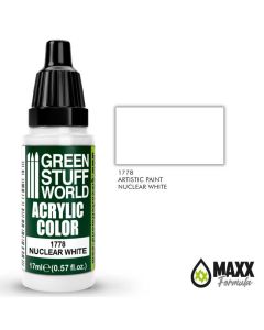 Акрилова фарба Green Stuff World Acrylic Paint: Nuclear White (17ml)