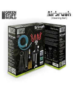 Набір інструментів для очищення аерографа Green Stuff World: Airbrush cleaning kit