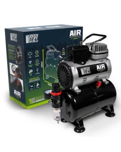 Компресор для аерографа Green Stuff World: Airbrush Compressor with Tank