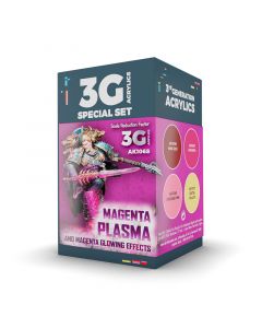 Magenta Plasma And Glowing Effects