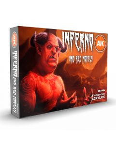 Набір акрилових фарб AK Interactive: Inferno and Red Creatures