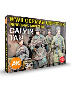 Набір акрилових фарб AK Interactive: Calvin Tan