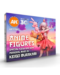 Набір акрилових фарб AK Interactive: Anime Figures