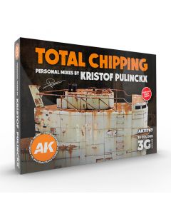 Набір акрилових фарб AK Interactive: Total Chipping