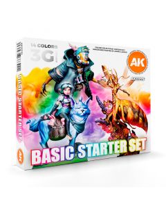 Набір акрилових фарб AK Interactive: Basic Starter Set