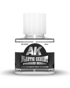 Клей для пластику AK Interactive: Plastic Cement Standard Density