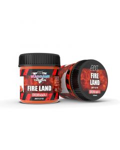 Акрилова паста AK Interactive: Wargame Terrains: Fire Land (100 ml)