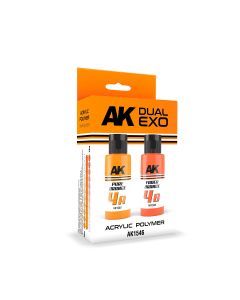 Dual Exo Set 4 – 4a Pure Orange & 4b Faded Orange