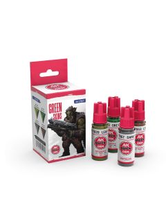 Набір акрилових фарб AK Interactive: Green Skins