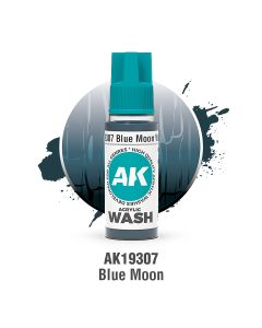 Акрилова змивка AK Interactive: Acrylic Wash – Blue Moon 