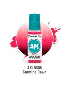 Акрилова змивка AK Interactive: Acrylic Wash – Carmine Dawn
