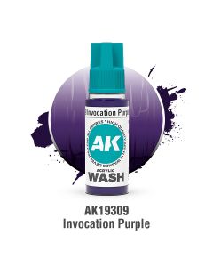 Акрилова змивка AK Interactive: Acrylic Wash – Invocation Purple