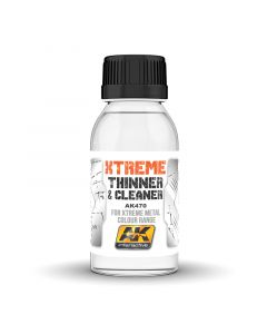 Очисник для аерографа AK Interactive: Xtreme Cleaner & Thinner