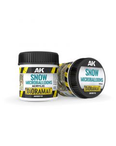 Акрилова паста AK Interactive: Terrains: Snow Microballoons (100 ml)