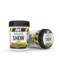 Акрилова паста AK Interactive: Terrains: Terrains Snow (250 ml)