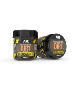 Акрилова паста AK Interactive: Terrains: Splatter Effects Dirt (100 ml)