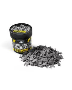 Імітація каміння AK Interactive: Diorama Series – Angular Flat Rocks