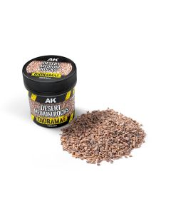 Імітація каміння AK Interactive: Diorama Series – Desert Medium Rocks
