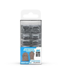 Набір декорацій AK Interactive: Basing Bits – Tombstones