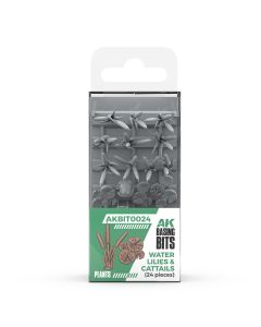 Набір декорацій AK Interactive: Basing Bits – Water Lilies & Cattails