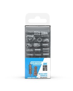 Набір декорацій AK Interactive: Basing Bits – Seals & Scrolls