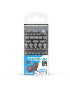 Набір декорацій AK Interactive: Basing Bits – Bombs & Grenades