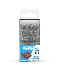 Набір декорацій AK Interactive: Basing Bits – Bones Remains