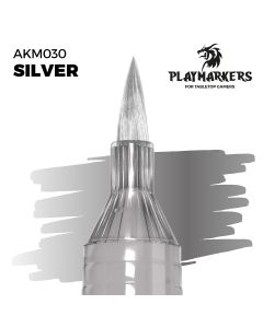 Акриловий маркер AK Interactive Playmarker Silver