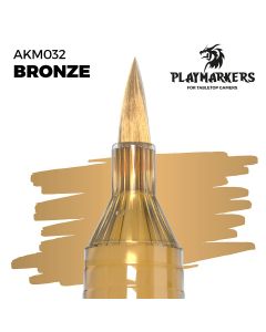 Акриловий маркер AK Interactive Playmarker Bronze