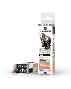 Набір акрилових маркерів AK Interactive Playmarker Skeletons & Zombies Set