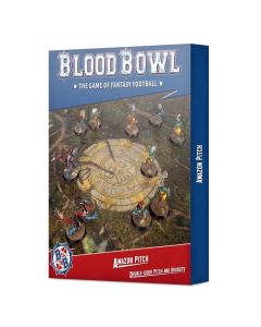 Дошки для гри Blood Bowl: Amazon Team – Double-sided Pitch and Dugouts Set 