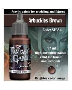 Акрилова фарба Scale 75: Fantasy & Games: Arbuckles Brown (17ml)