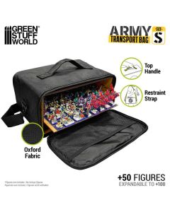 Кейс для транспортування мініатюр Green Stuff World: Army Transport Bag - S