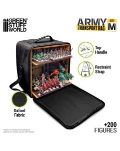 Кейс для транспортування мініатюр Green Stuff World: Army Transport Bag - M