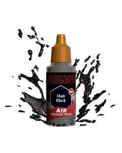 Акрилова фарба The Army Painter: Warpaints Air Colour Triad: Matt Black