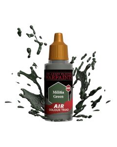 Акрилова фарба The Army Painter: Warpaints Air Colour Triad: Militia Green