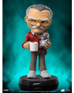 Колекційна фігурка MiniCo: Statue Stan Lee with Grumpy Cat - Pow