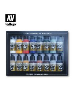 Набір акрилових фарб Vallejo: Model Air: Basic Colors