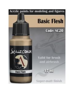 Акрилова фарба Scale 75: Scalecolor: Basic Flesh (17ml)