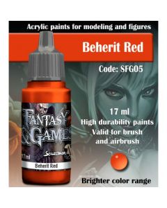 Акрилова фарба Scale 75: Fantasy & Games: Beherit Red (17ml)