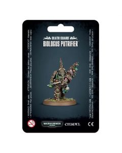 Мініатюра Warhammer 40000 Death Guard: Biologus Putrifier 